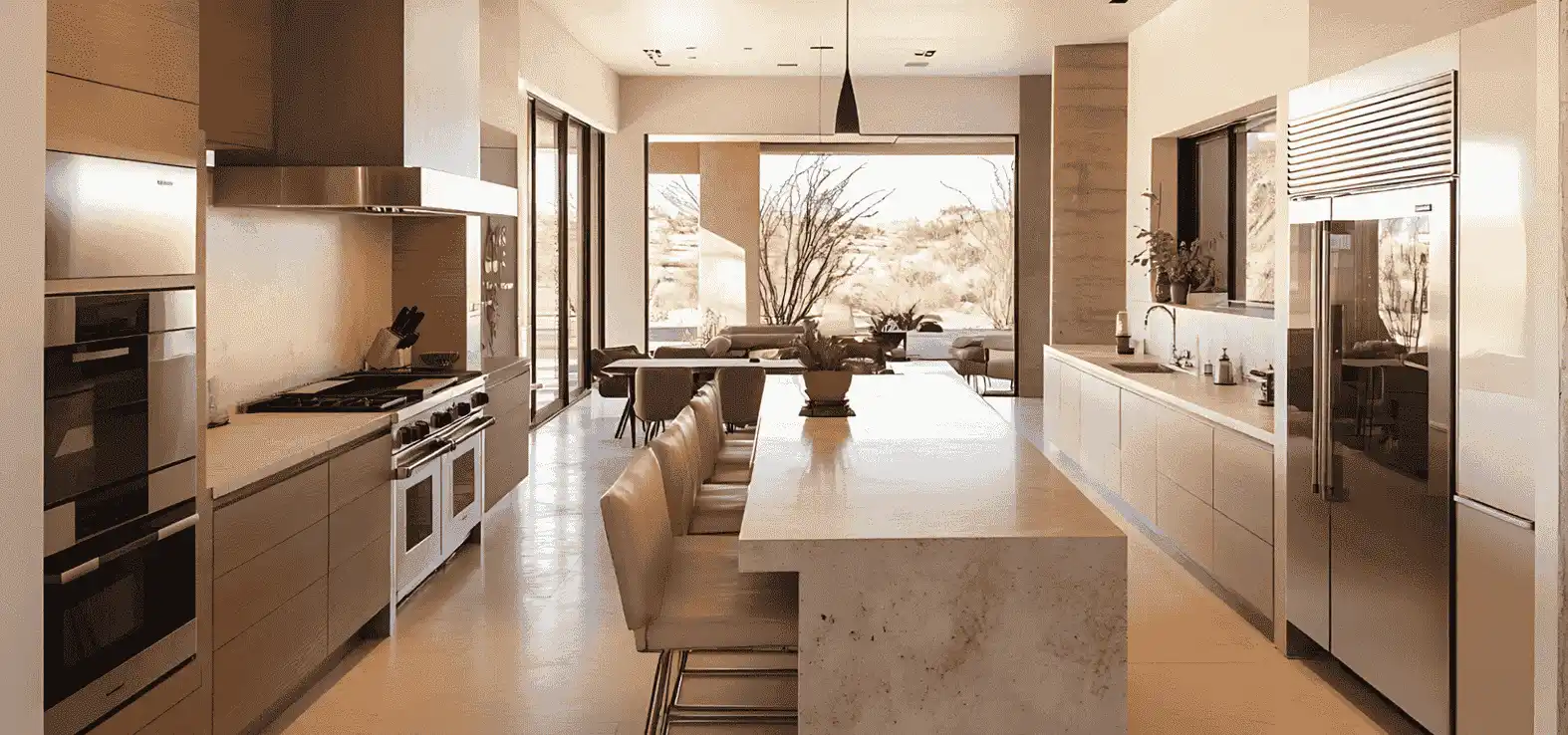 modern kitchen design company in dubai
